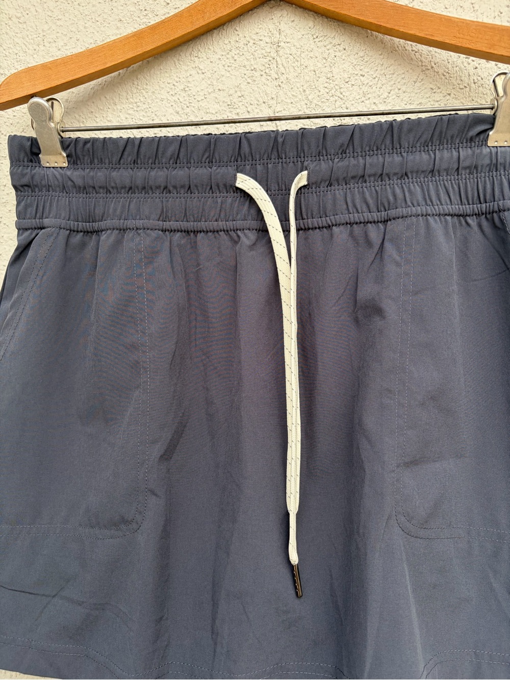 Bally Navy Drawstring Athletic Skort with Pockets Women’s Size S - Picture 3 of 14
